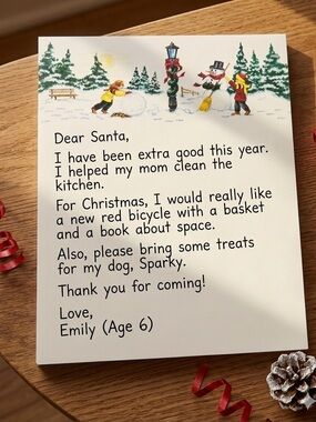 NEW Letterhead Stationary Sealed
Great Papers! "Snow Day" Christmas